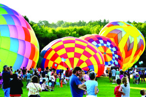 The Stoweflake Hot Air Balloon Festival is a feast for the eyes and the imagination. (Photo by Karen Cox)