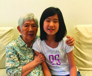 Emma Yang, 12, created the 'Timeless' app to help those with Alzheimer's, like her grandmother (Contributed photo)