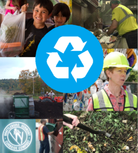 The Universal Recycling law is working through many new forms of reuse and recycling, from traditional blue bin recycling containers to feeding hungry neighbors by food donation.